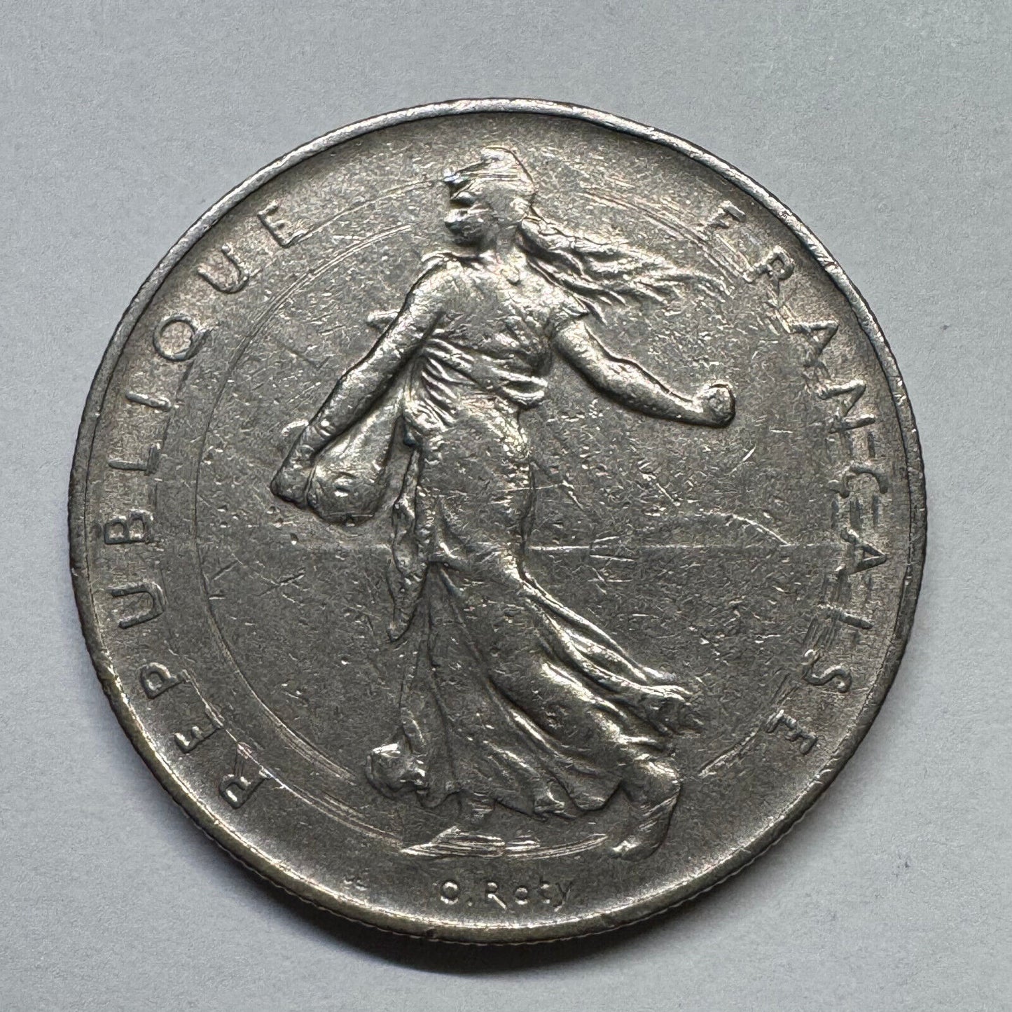1960 France 1 Franc - Beautiful Coin - #B-054