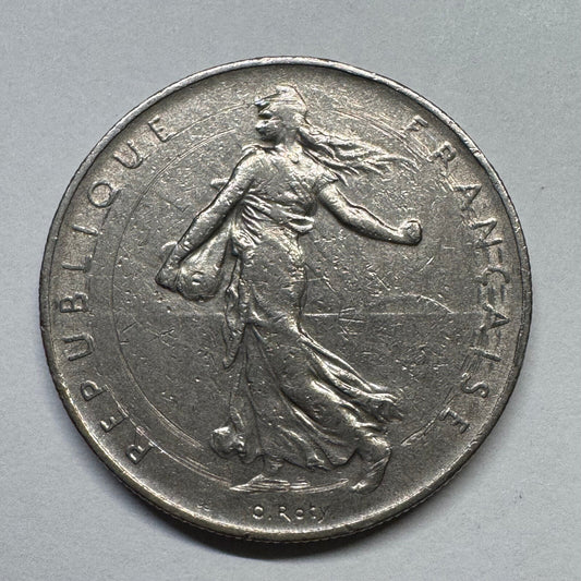 1960 France 1 Franc - Beautiful Coin - #B-054