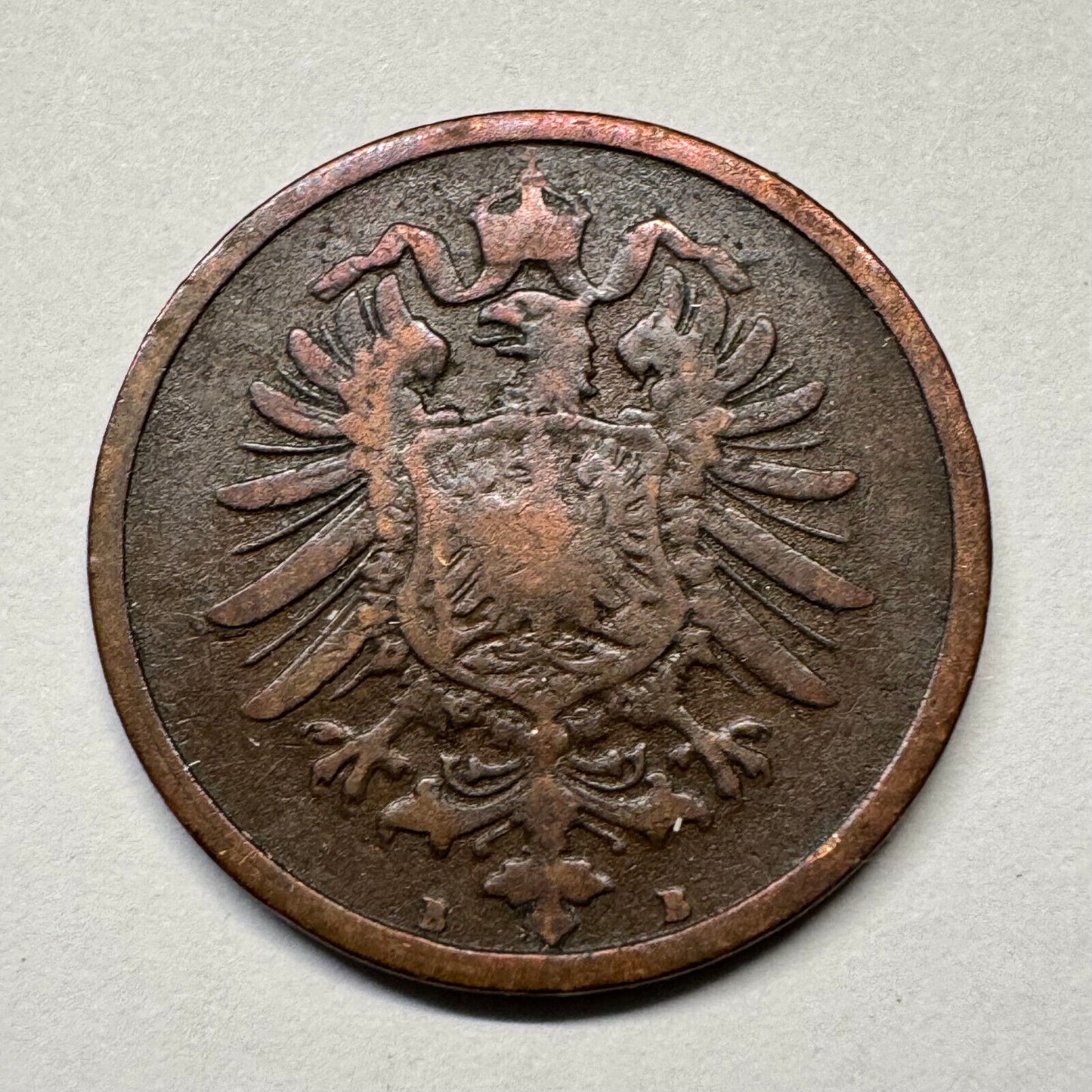 1874 Germany 2 Pfennig - Beautiful Coin - #B-051