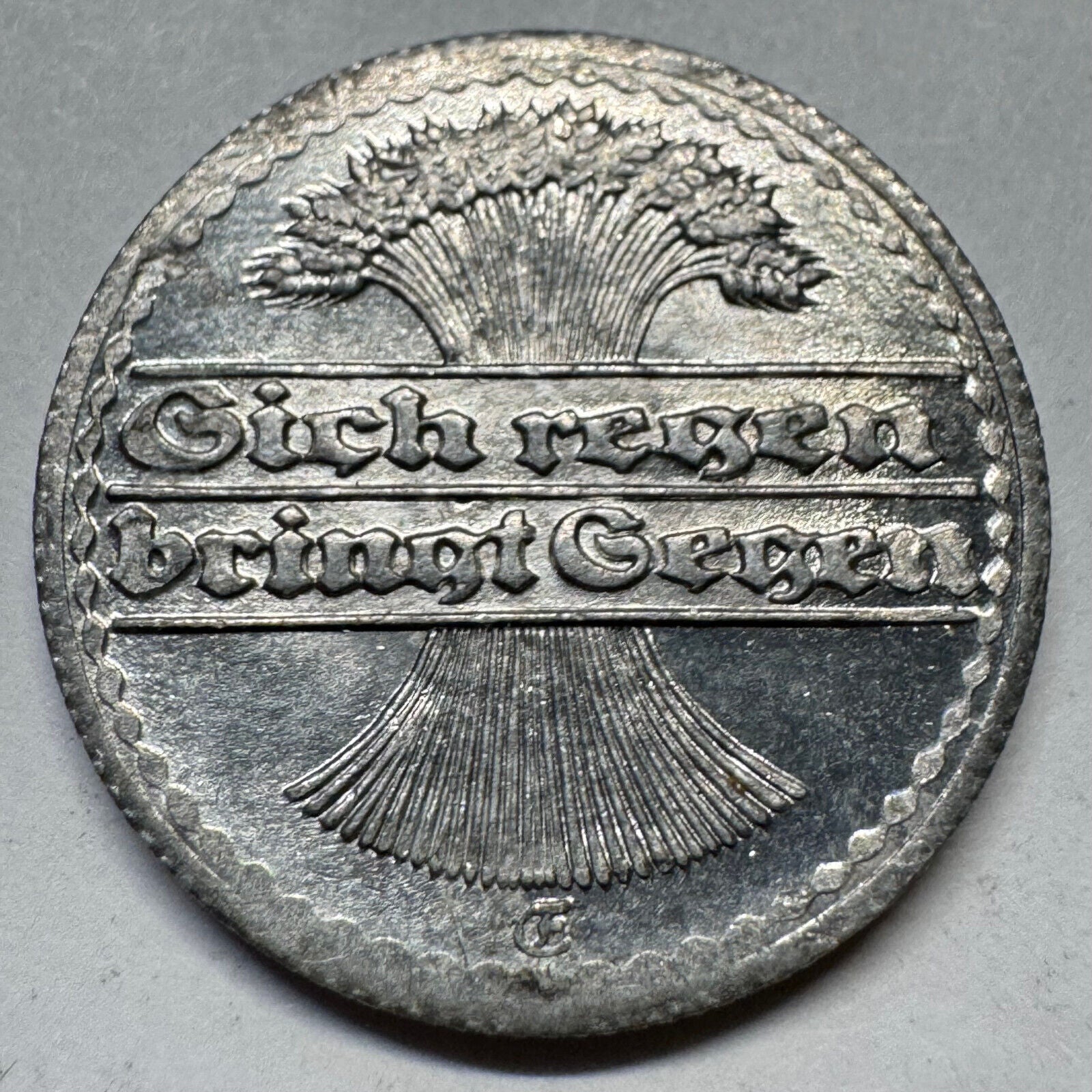 1920 Germany 50 Pfennig - Beautiful Coin - #A-089