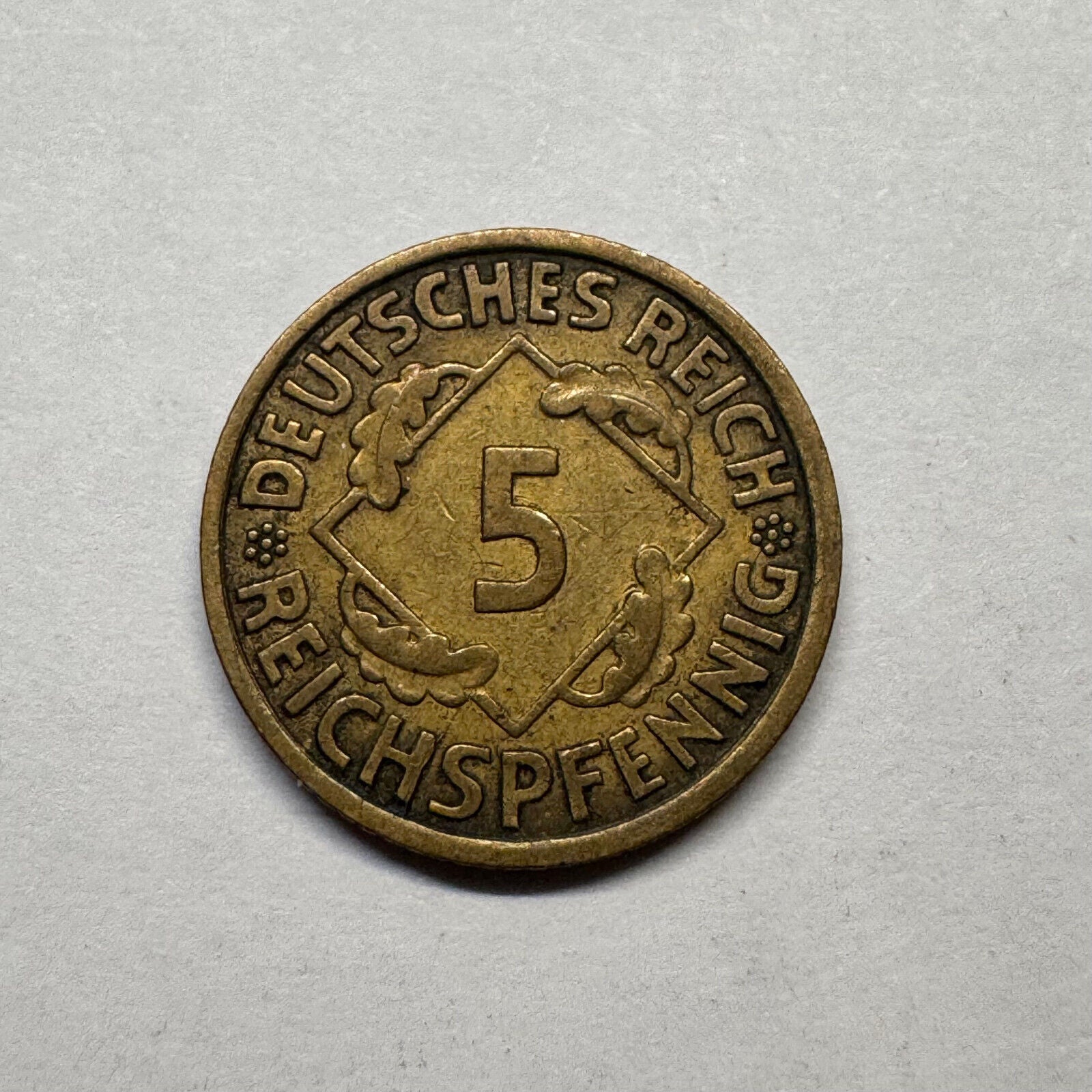 1935 Germany 5 Reichspfennig - Beautiful Coin - #B-004