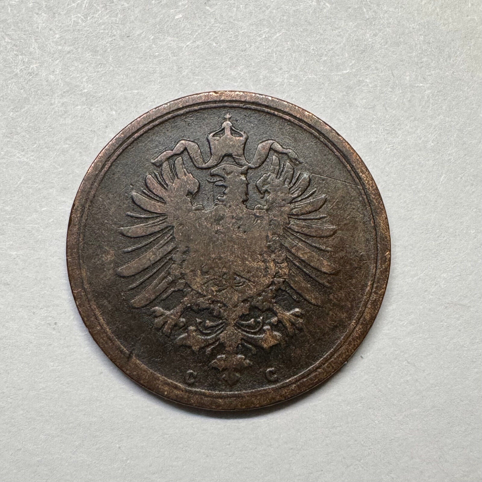 1875 Germany 1 Pfennig - Beautiful Coin - #A-100