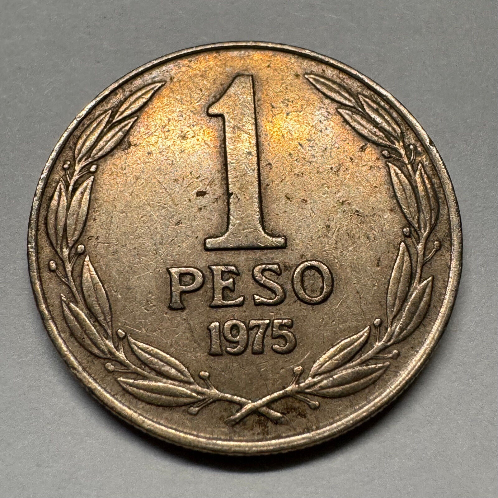 1975 Chile 1 Peso - Beautiful Coin - #A-012