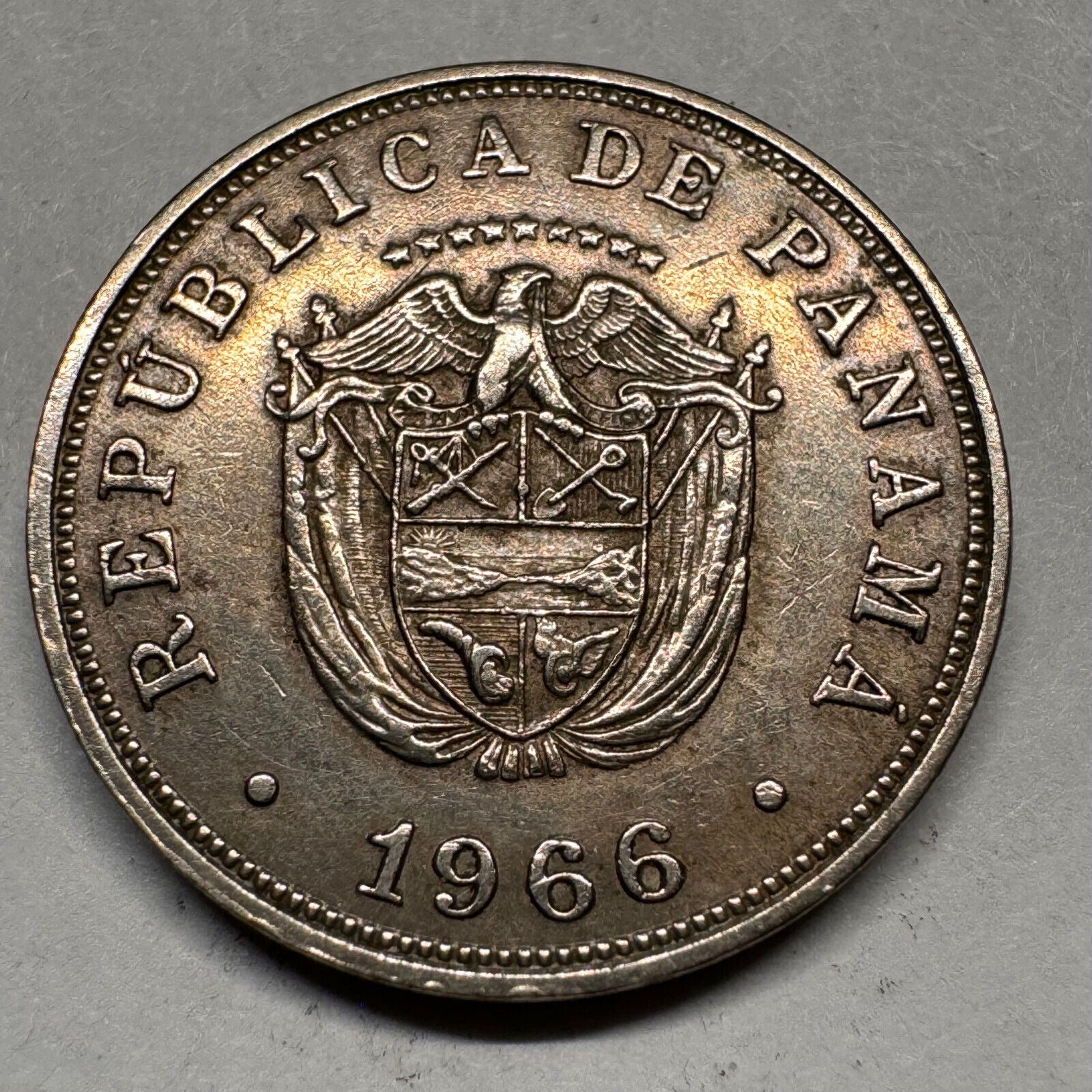 1966 Panama 5 Centesimos - Beautiful Coin - #A-031