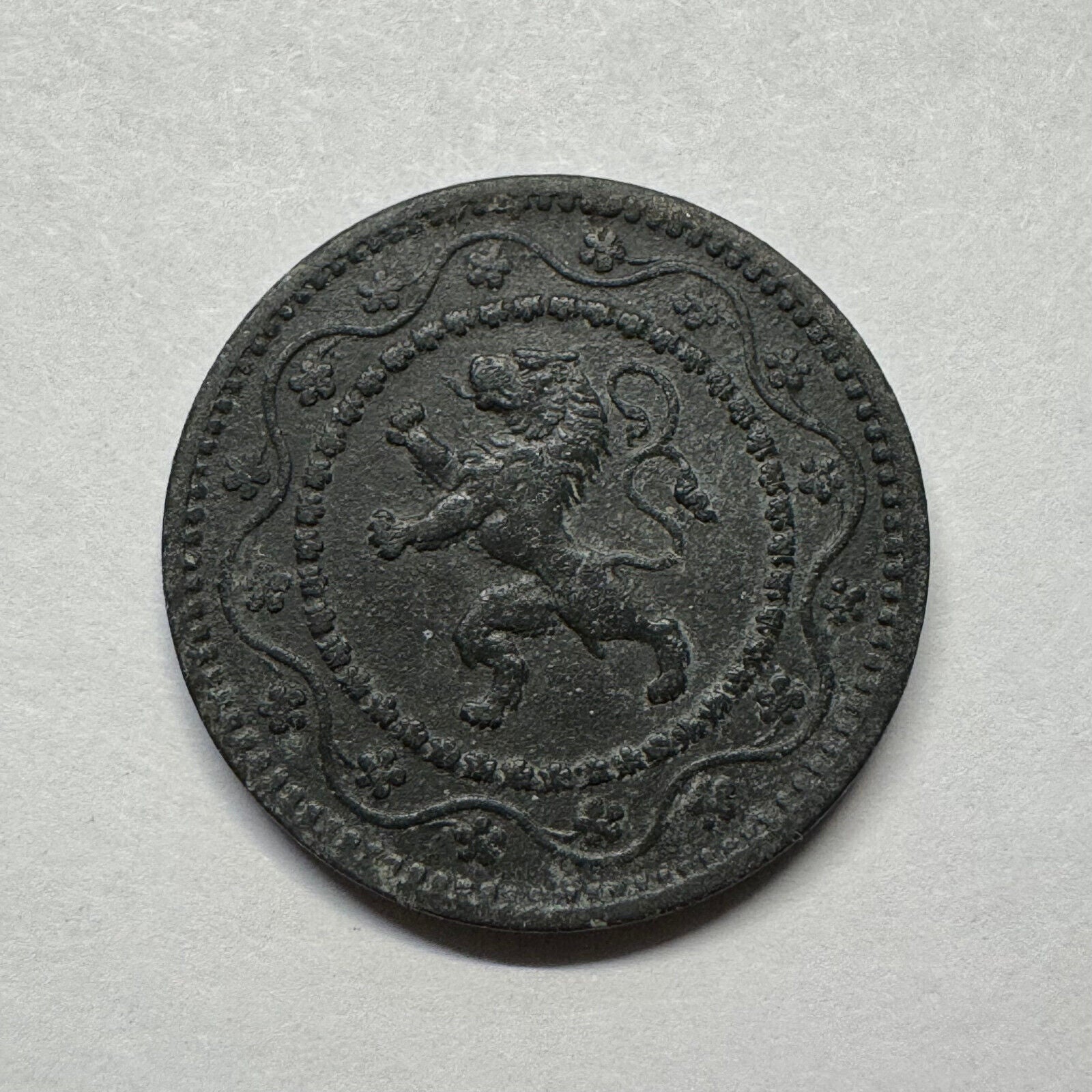 1915 Belgium 10 Centimes - Beautiful Coin - #B-017