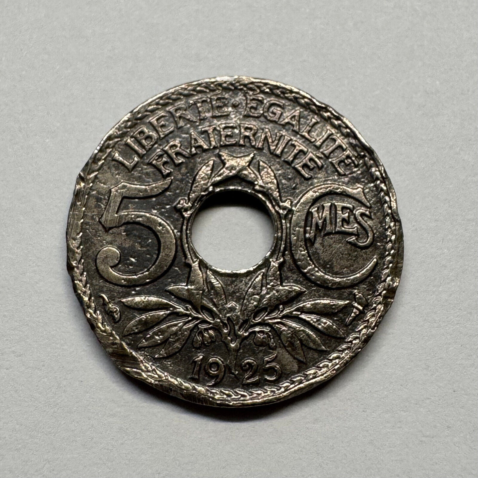 1925 France 5 Centimes - Beautiful Coin - #B-048