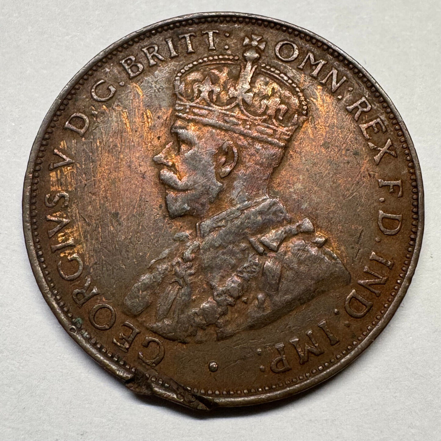 1936 Australia 1 Penny - Beautiful Coin - #A-093