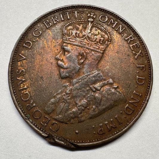 1936 Australia 1 Penny - Beautiful Coin - #A-093