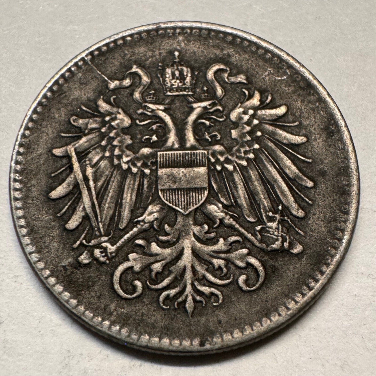 1916 Austria 20 Heller - Beautiful Coin - #A-060