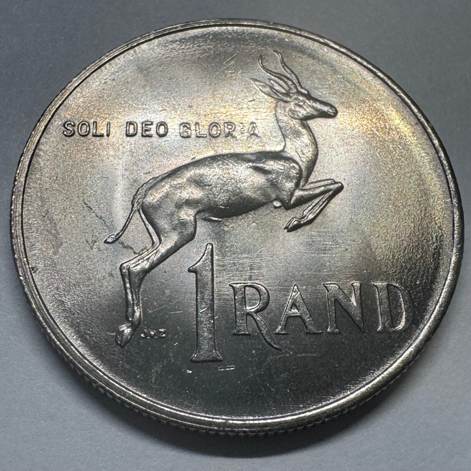 1986 South Africa 1 Rand - Beautiful Coin - #A-073