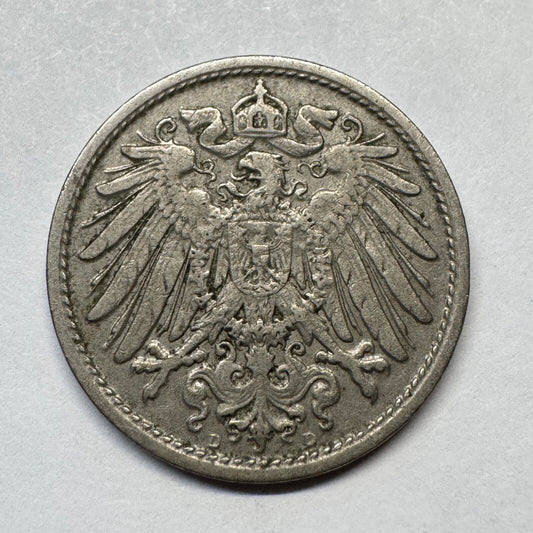 1912 Germany 10 Pfennig - Beautiful Coin - #A-097