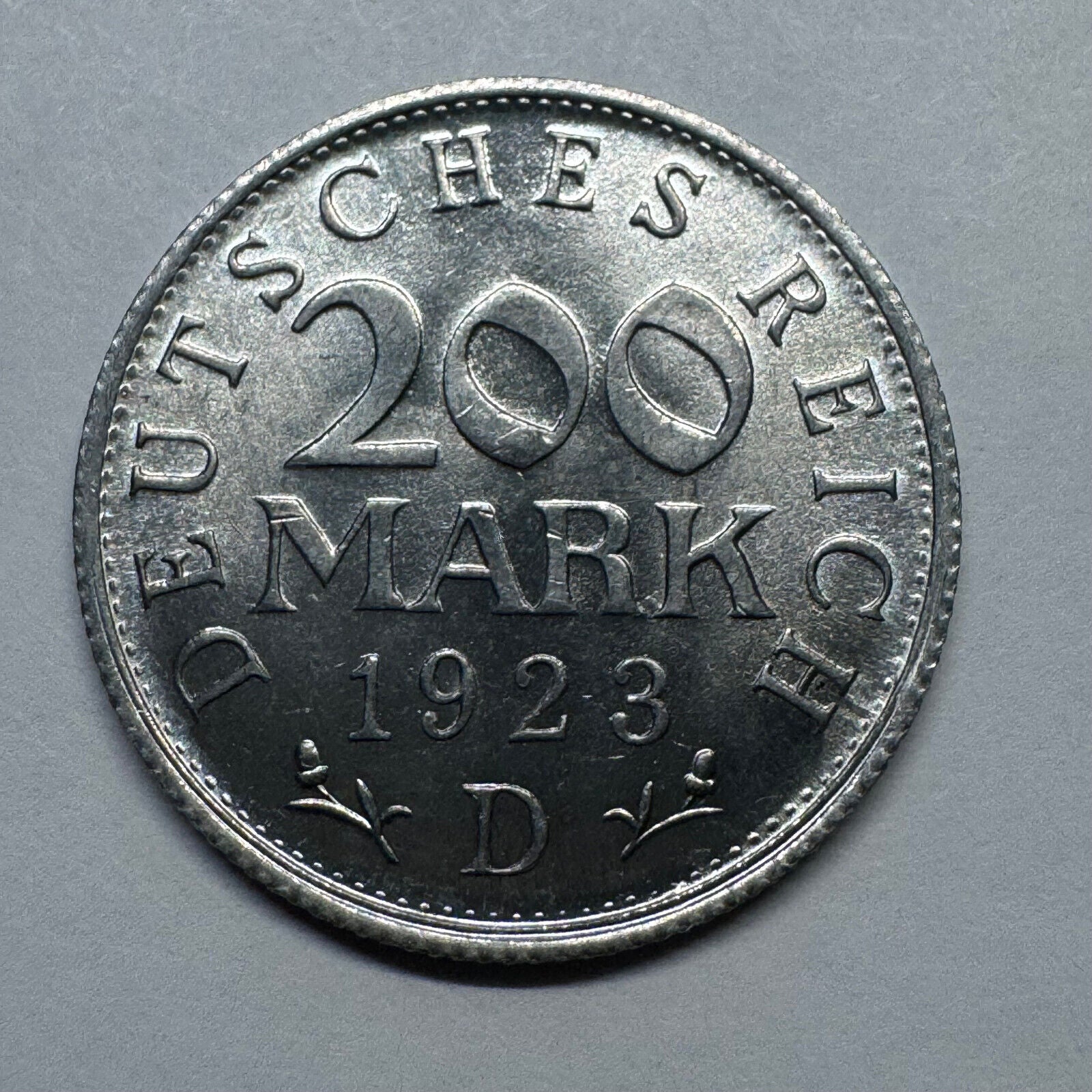 1923 Germany 200 Mark - Beautiful Coin - #B-025