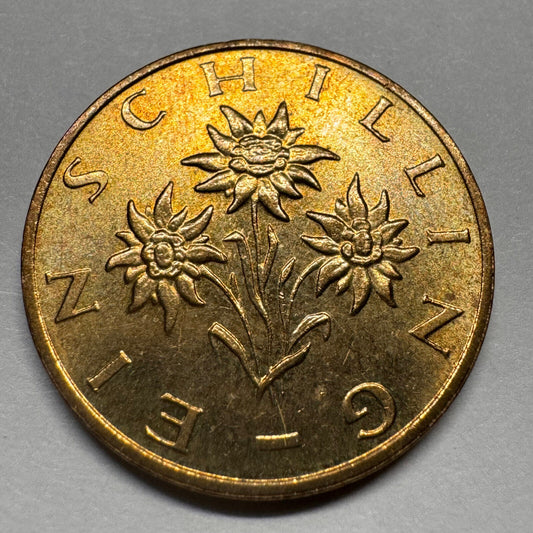 1991 Austria 1 Schilling - Beautiful Coin - #A-062