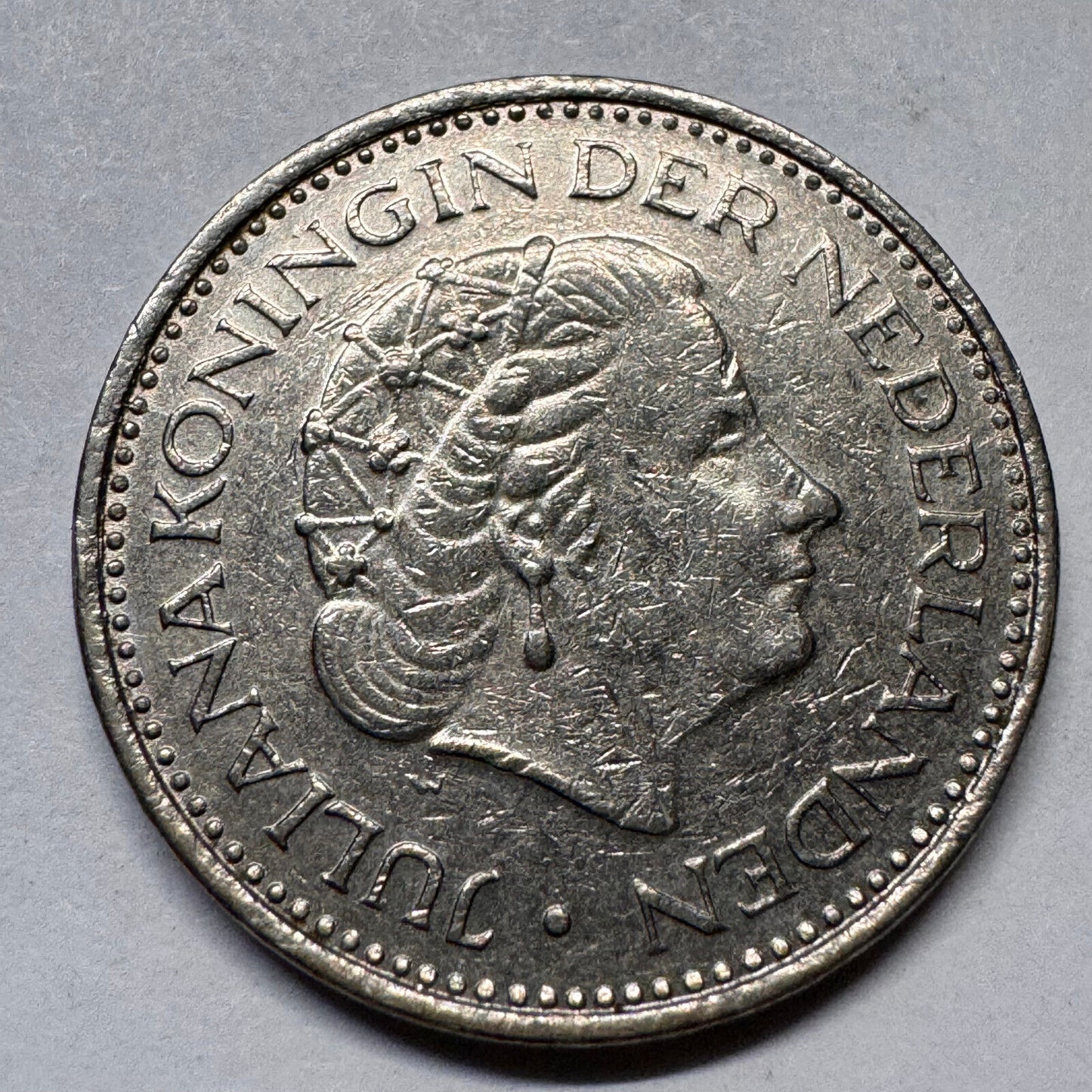 1977 Netherlands 1 Gulden - Beautiful Coin - #A-044