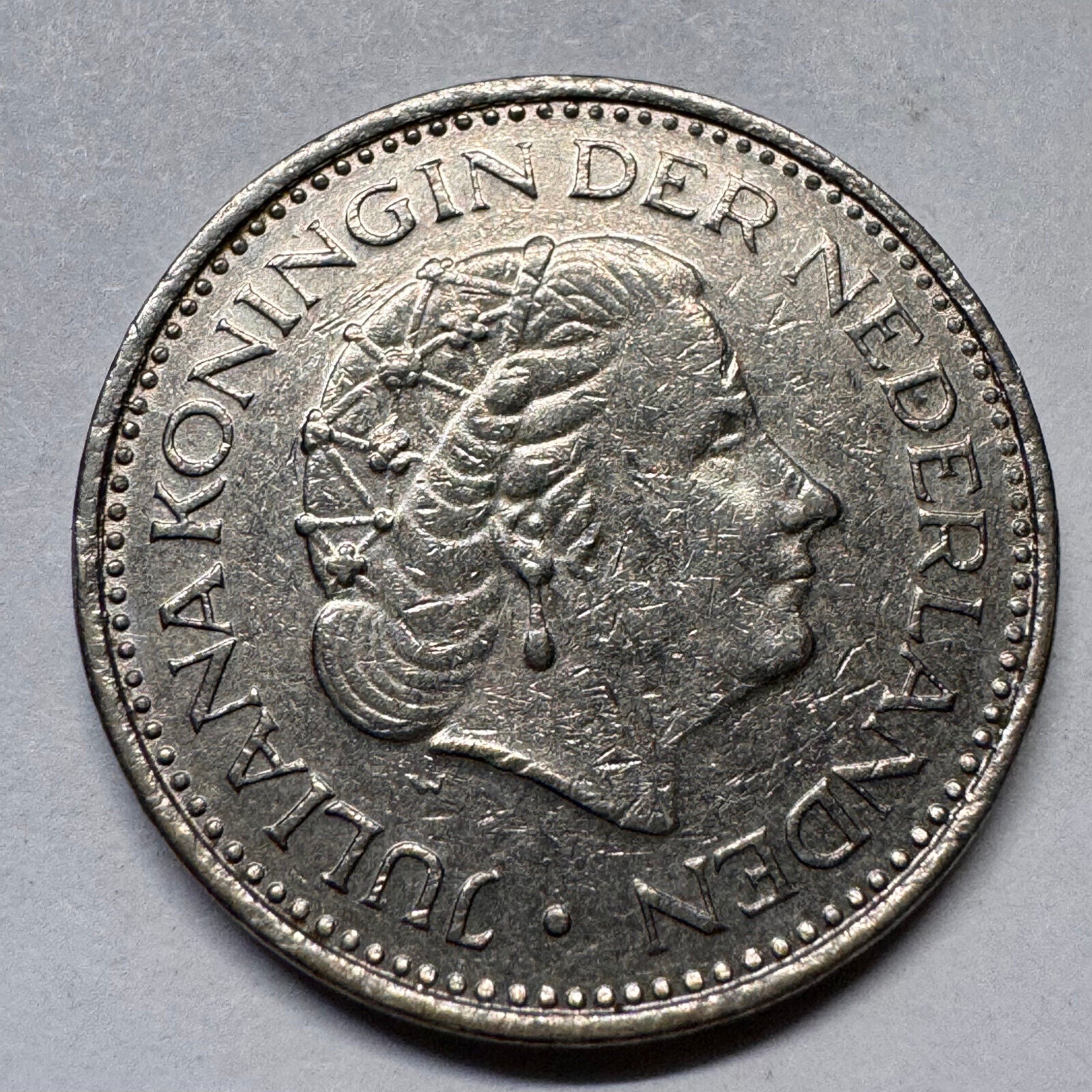 1977 Netherlands 1 Gulden - Beautiful Coin - #A-044