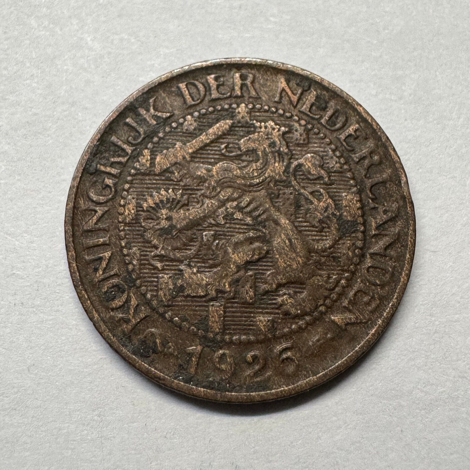 1926 Netherlands 1 Cent - Beautiful Coin - #B-036
