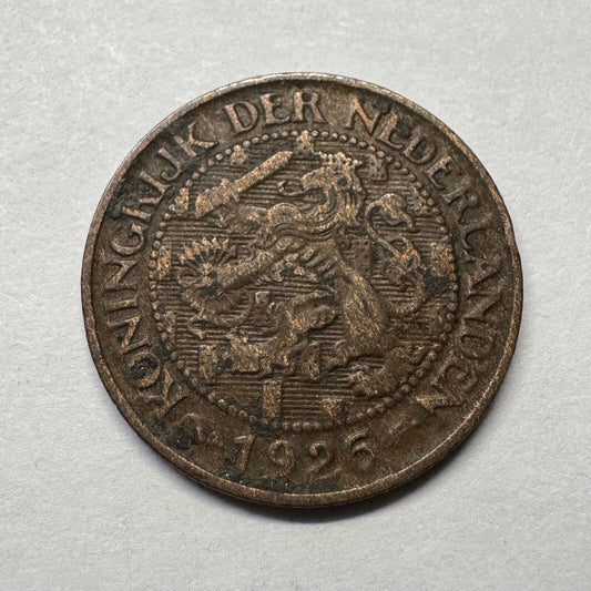 1926 Netherlands 1 Cent - Beautiful Coin - #B-036