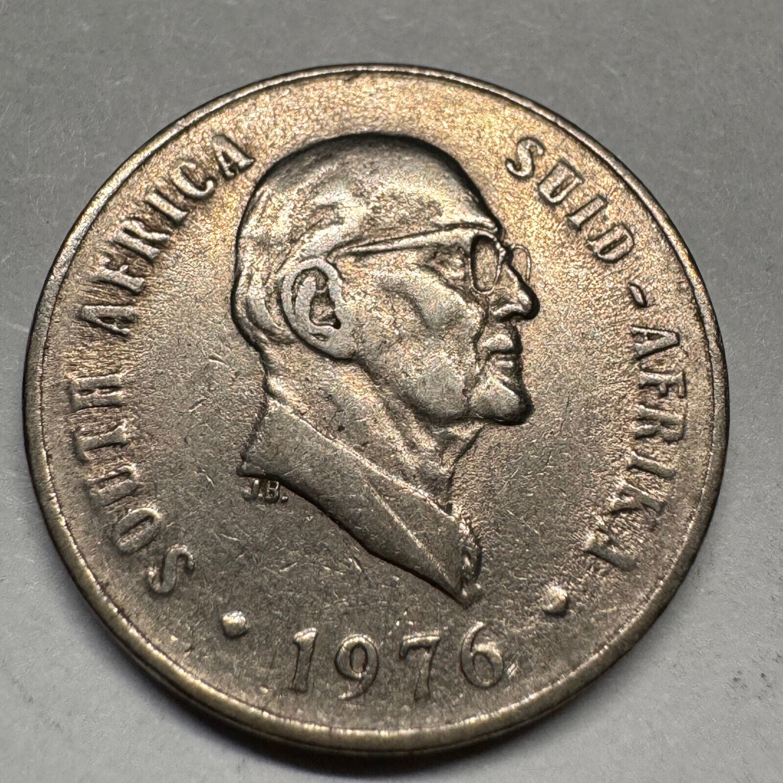 1976 South Africa 10 Cents - Beautiful Coin - #A-046