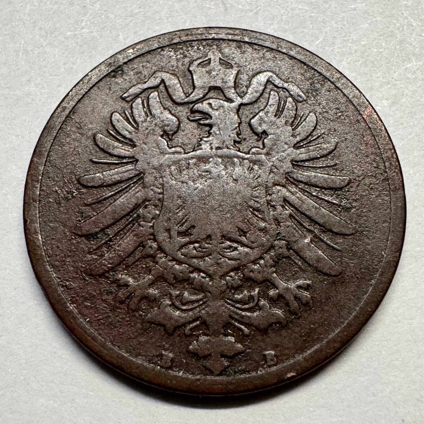 1876 Germany 2 Pfennig - Beautiful Coin - #A-085