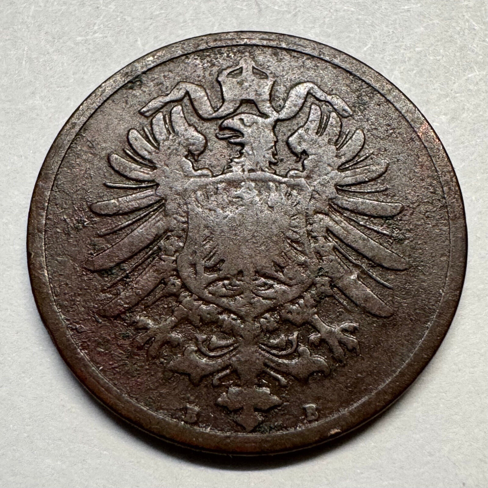 1876 Germany 2 Pfennig - Beautiful Coin - #A-085