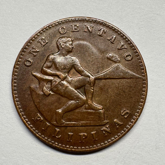 1944 Philippines 1 Centavo - Beautiful Coin - #B-059