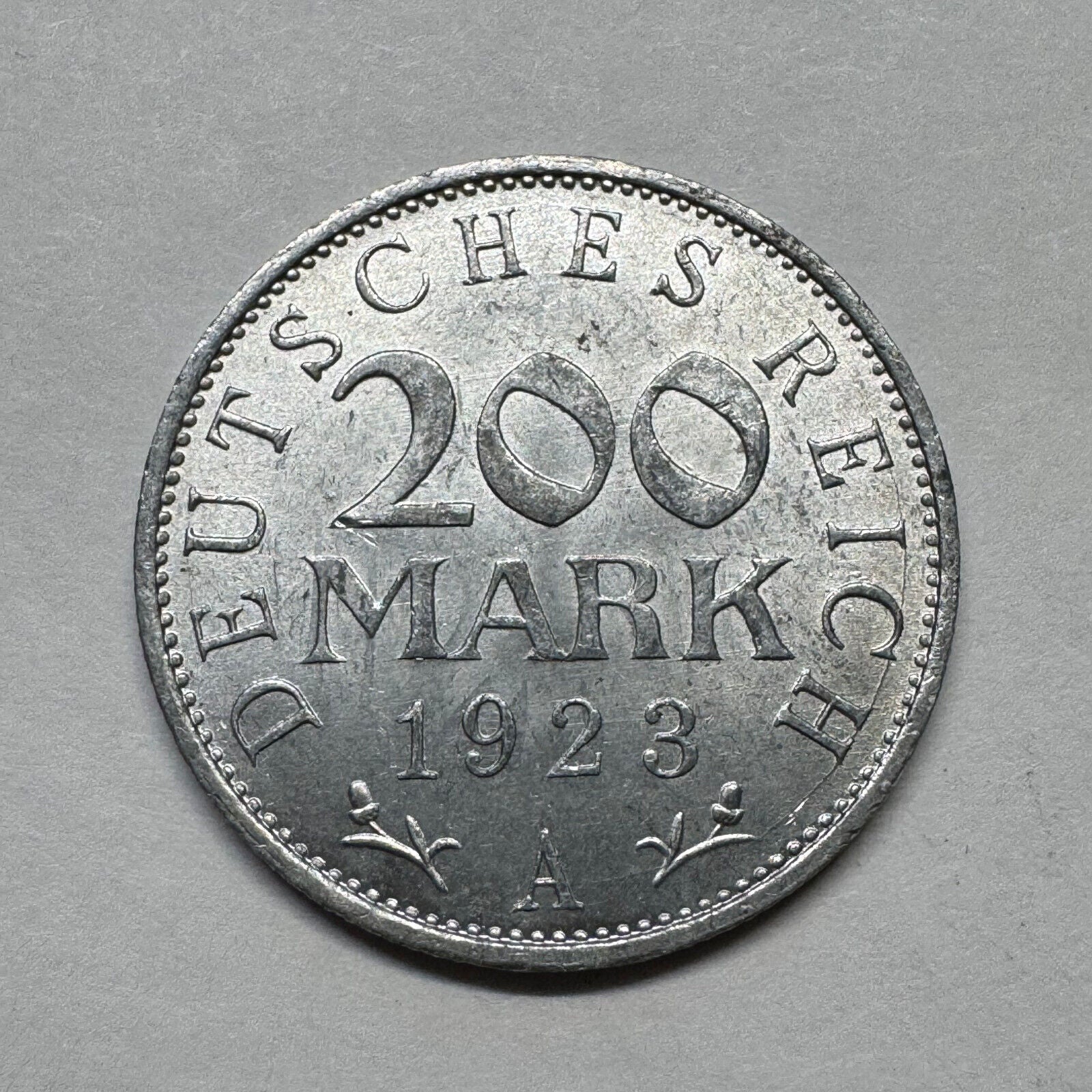 1923 Germany 200 Mark - Beautiful Coin - #B-016