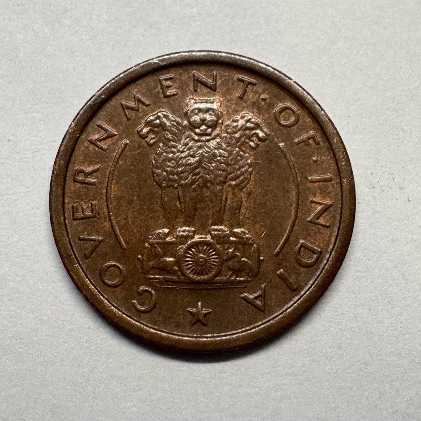 1952 India 1 Pice - Beautiful Coin - #B-012