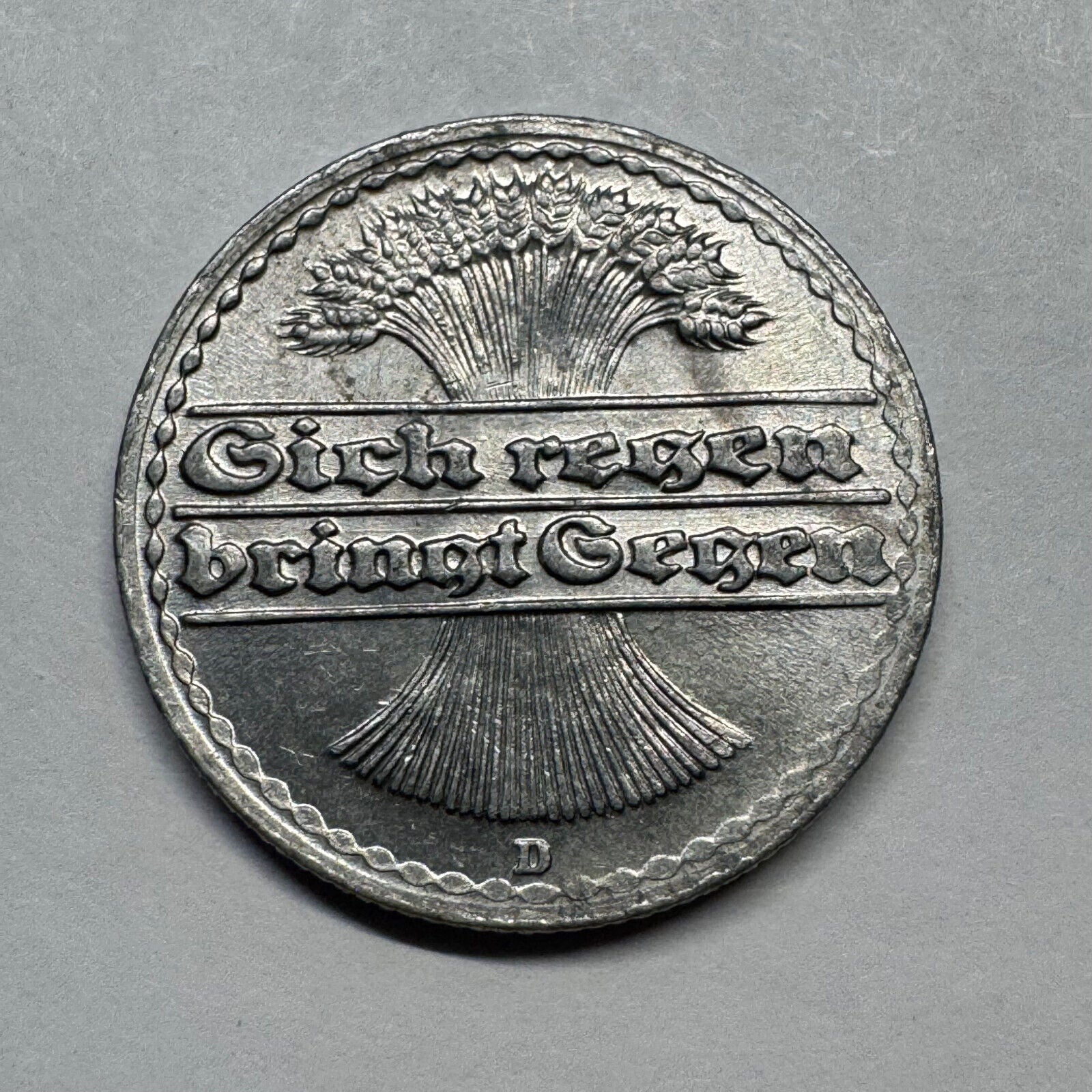 1922 Germany 50 Pfennig - Beautiful Coin - #B-035