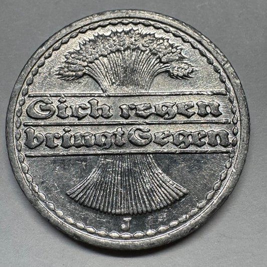 1921 Germany 50 Pfennig - Beautiful Coin - #A-094