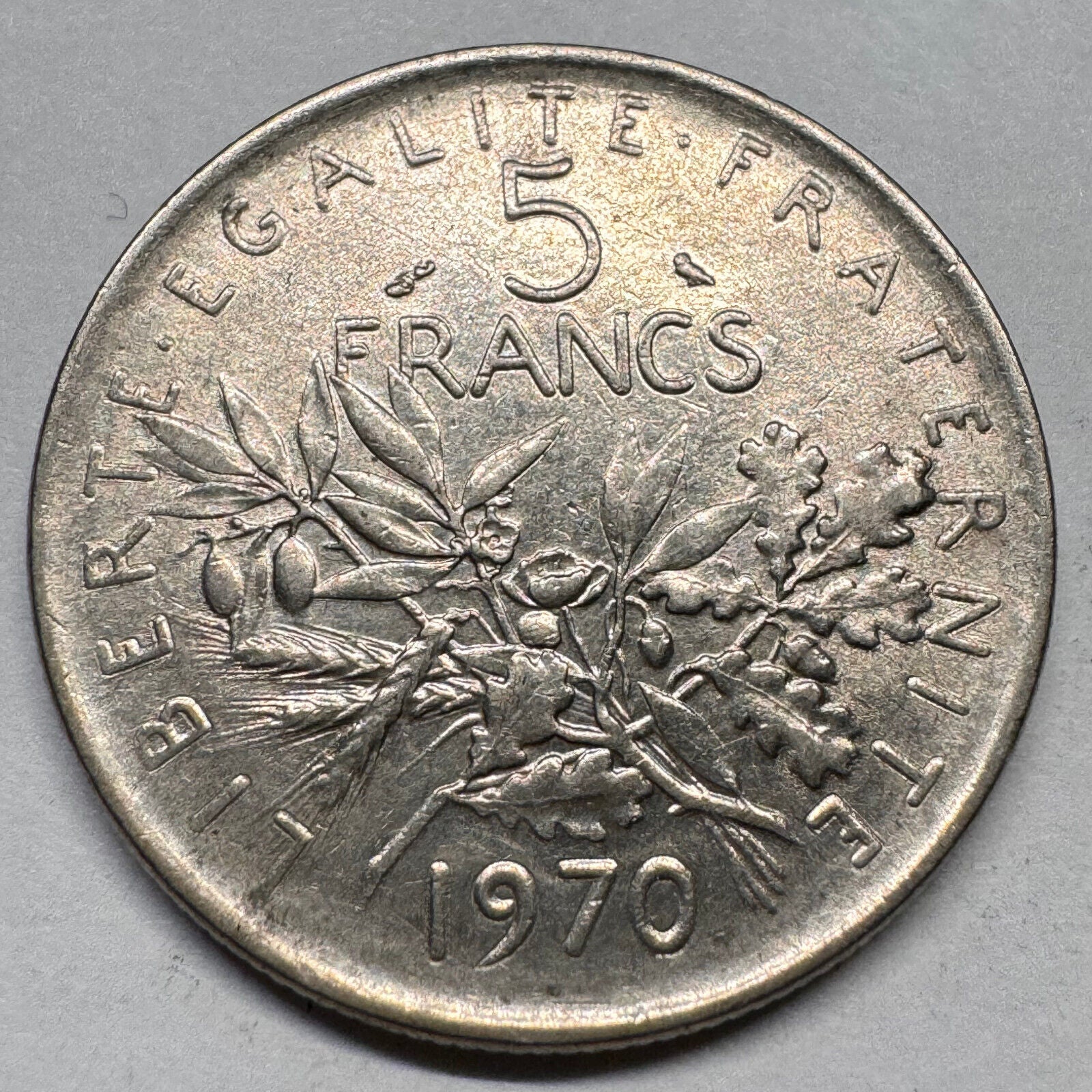 1970 France 5 Francs - Beautiful Coin - #A-034