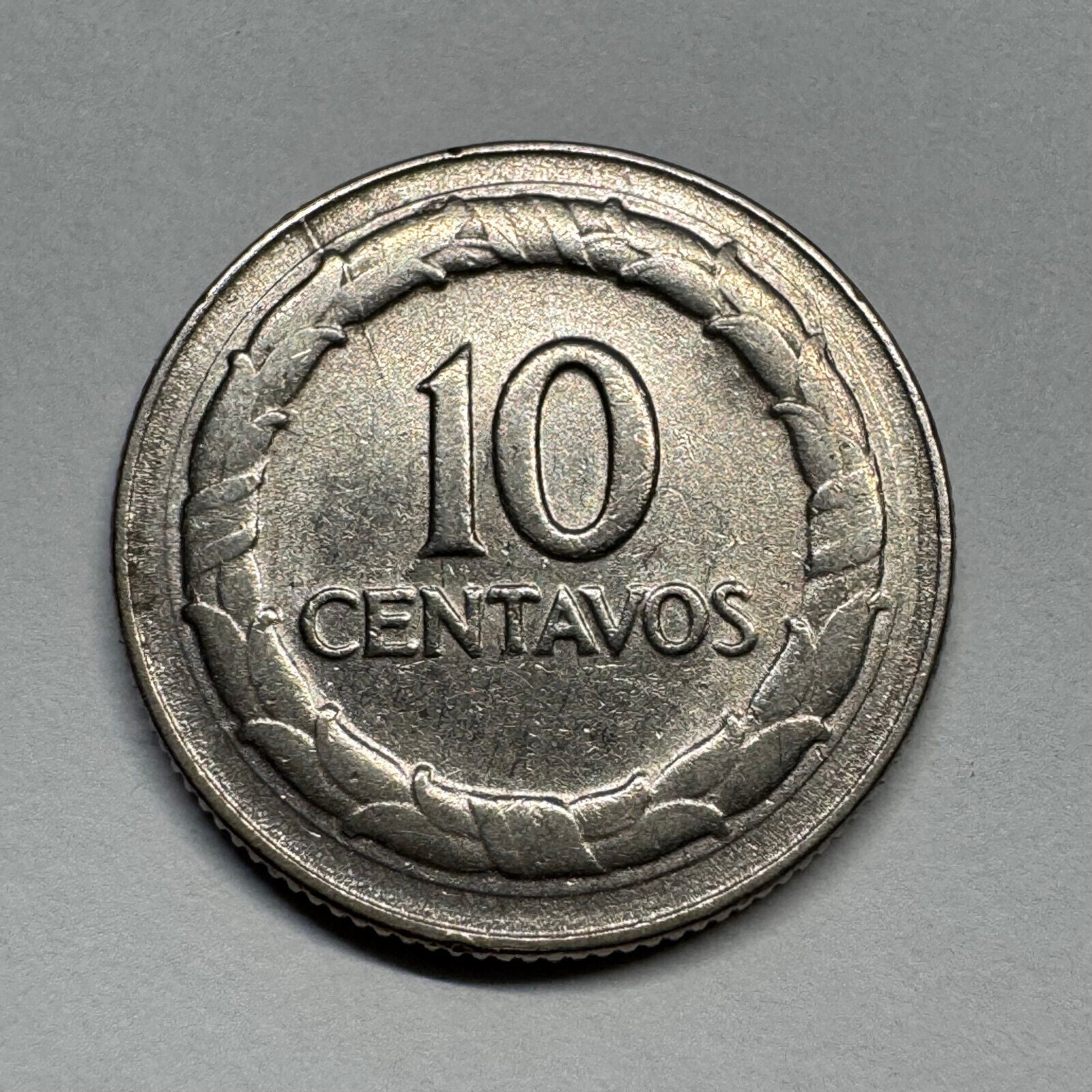 1969 Colombia 10 Centavos - Beautiful Coin - #B-054