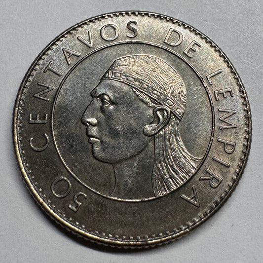 1978 Honduras 50 Centavos - Beautiful Coin - #A-053
