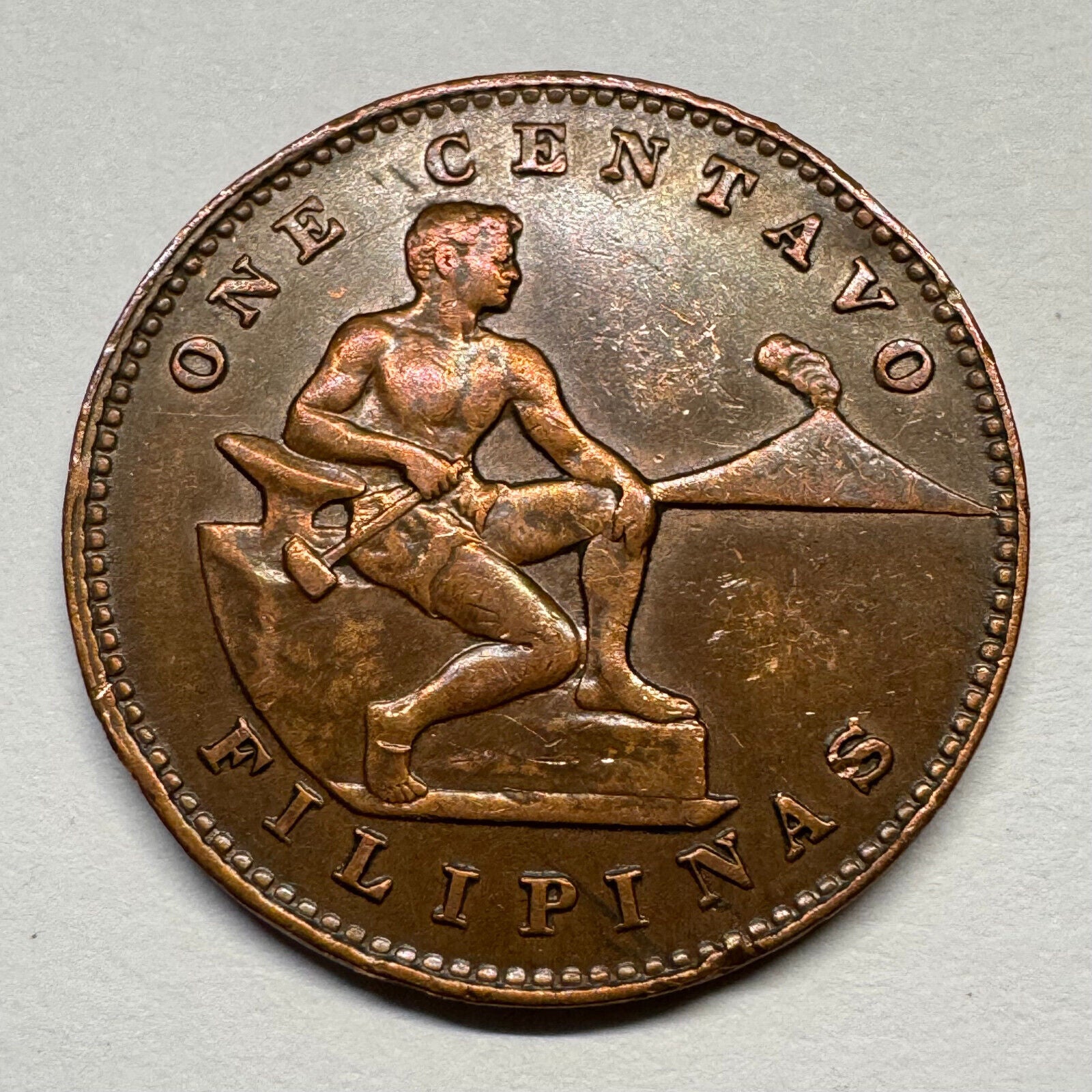 1944 Philippines 1 Centavo - Beautiful Coin - #B-058