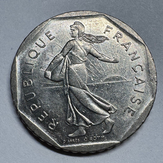 1979 France 2 Francs - Beautiful Coin - #A-078
