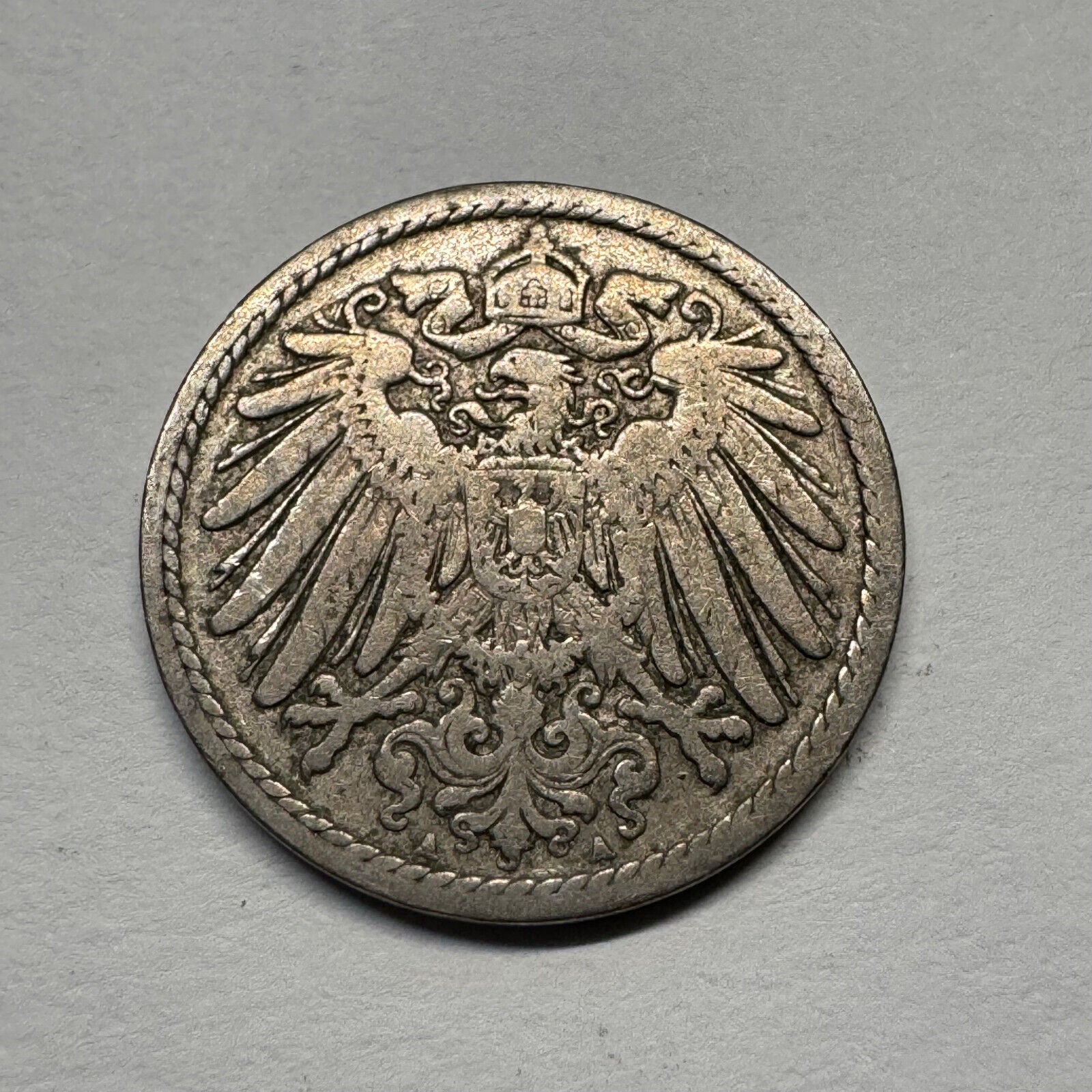 1899 Germany 5 Pfennig - Beautiful Coin - #B-042