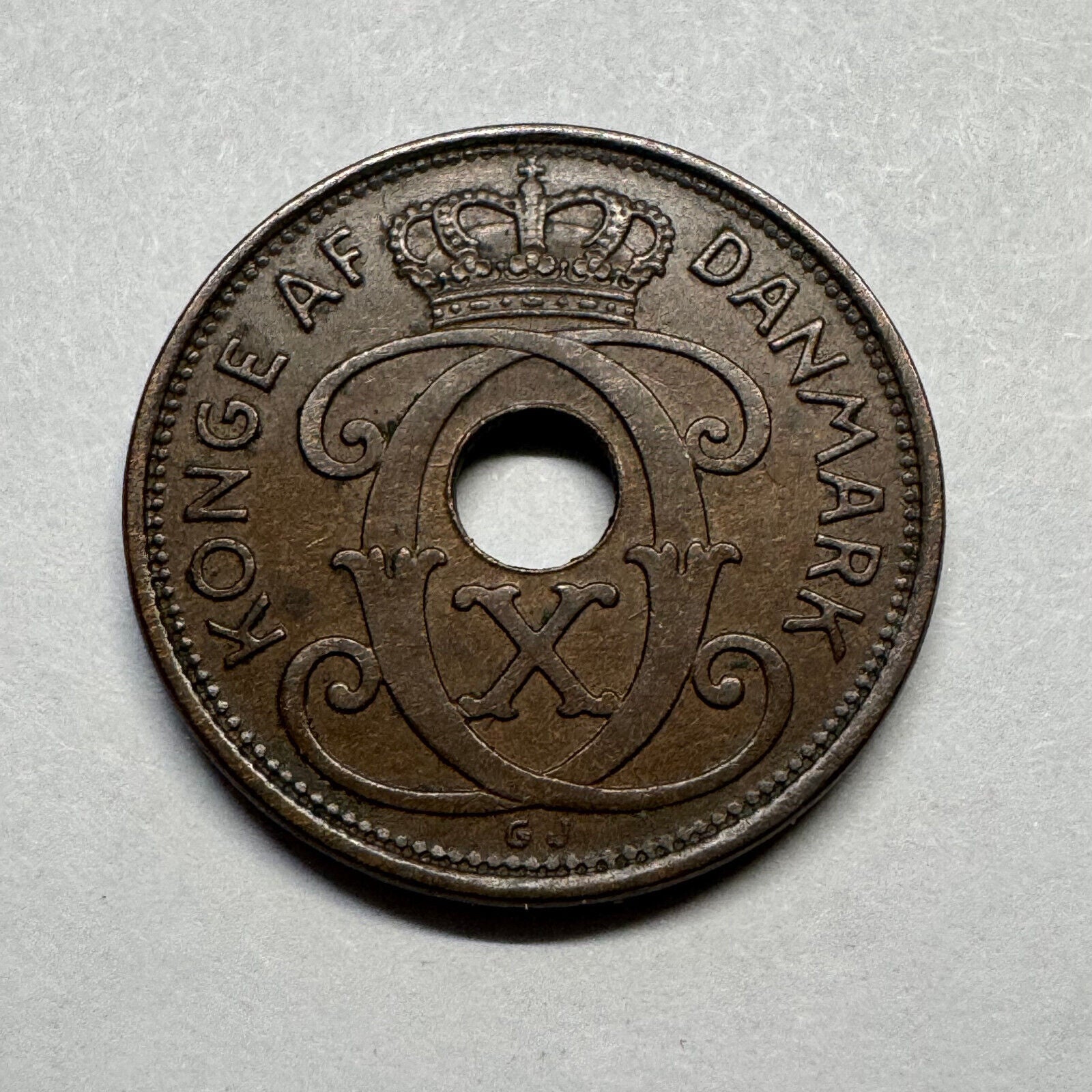 1931 Denmark 2 Ore - Beautiful Coin - #B-034