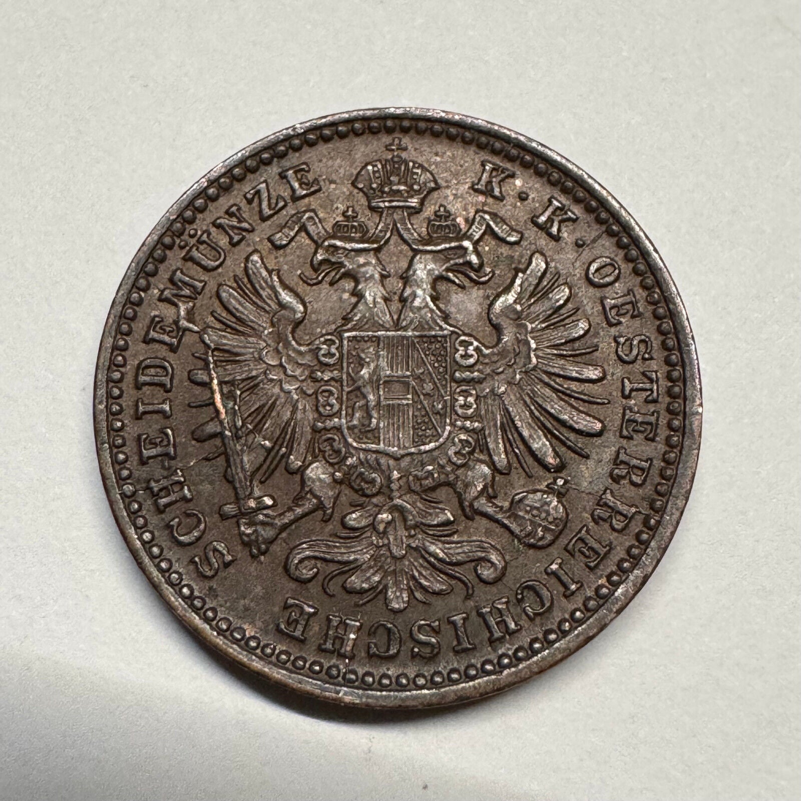 1885 Austria 1 Kreuzer - Beautiful Coin - #B-038