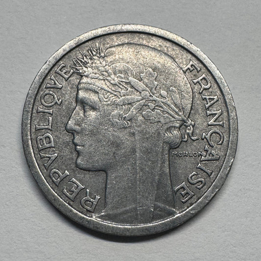 1948 France 1 Franc - Beautiful Coin - #B-040