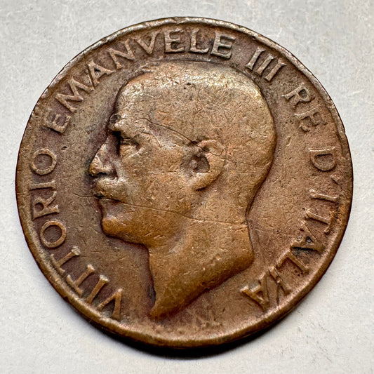 1919 Italy 5 Centesimi - Beautiful Coin - #A-035
