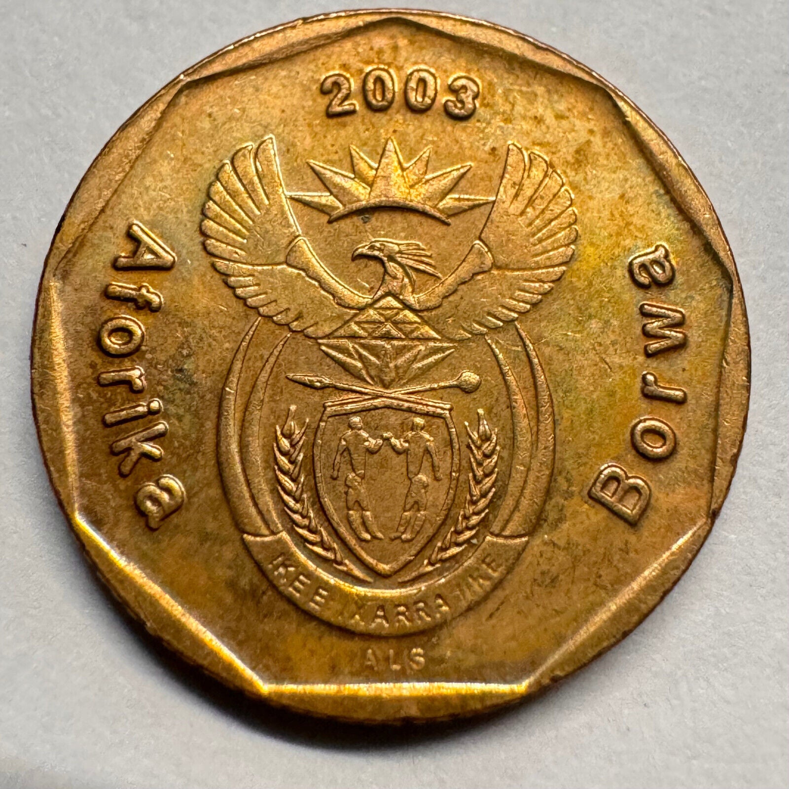 2003 South Africa 20 Cents - Beautiful Coin - #A-026