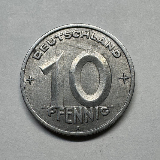 1949 Germany 10 Pfennig - Beautiful Coin - #B-023