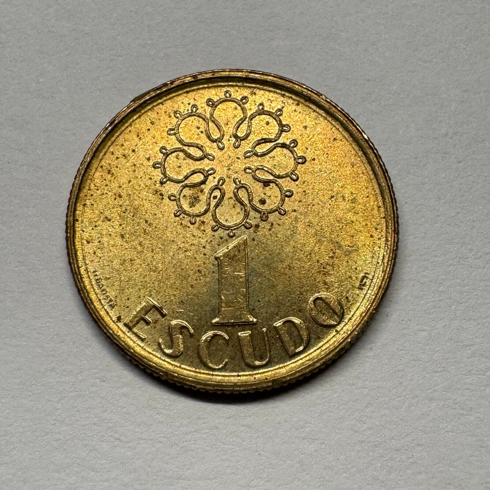 1990 Portugal 1 Escudo - Beautiful Coin - #B-056