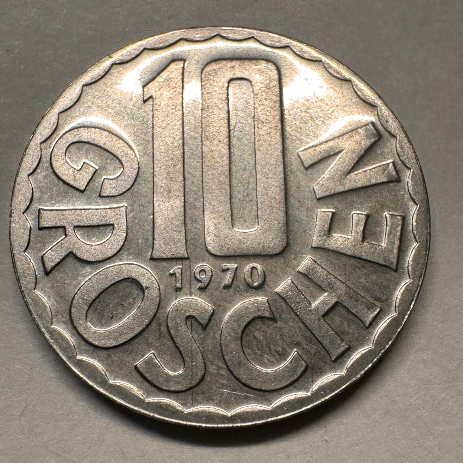 1970 Austria 10 Groschen - Beautiful Coin - #A-060
