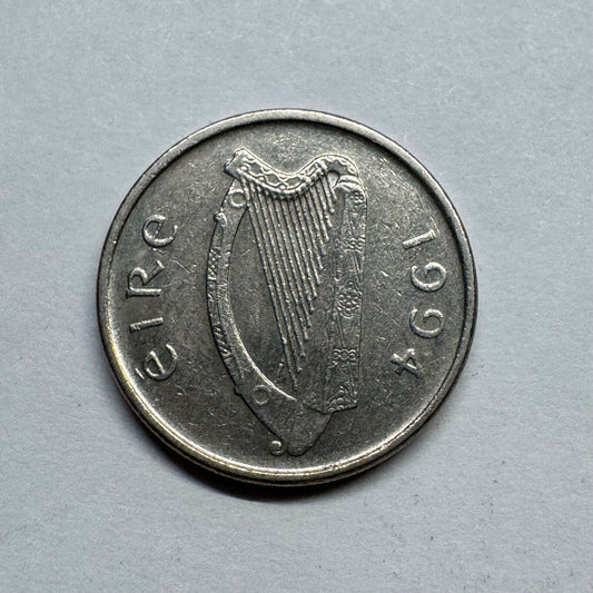 1994 Ireland 5 Pence - Beautiful Coin - #B-008