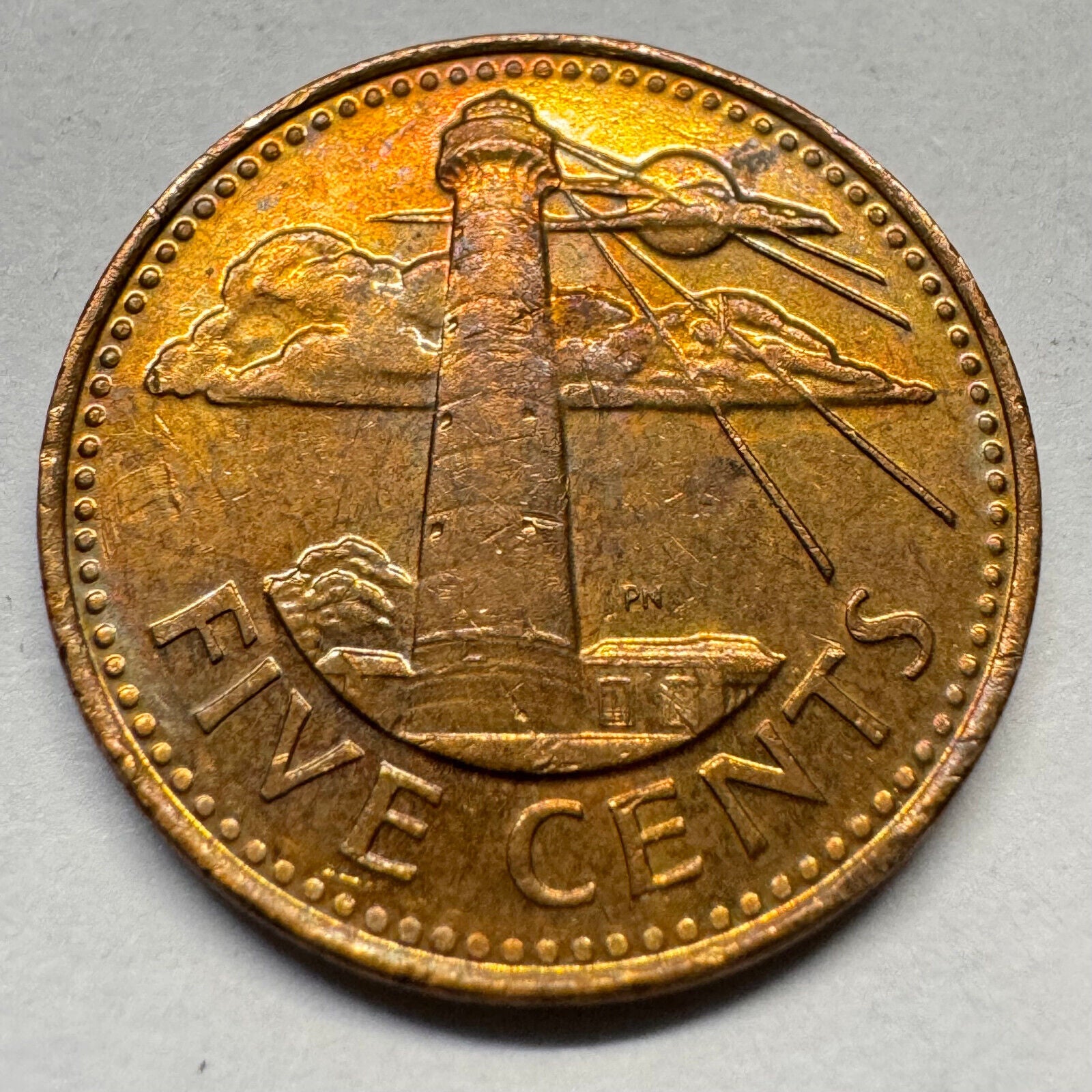 1998 Barbados 5 Cents - Beautiful Coin - #A-032