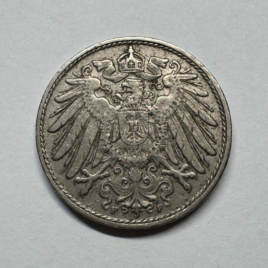 1914 Germany 10 Pfennig - Beautiful Coin - #B-052