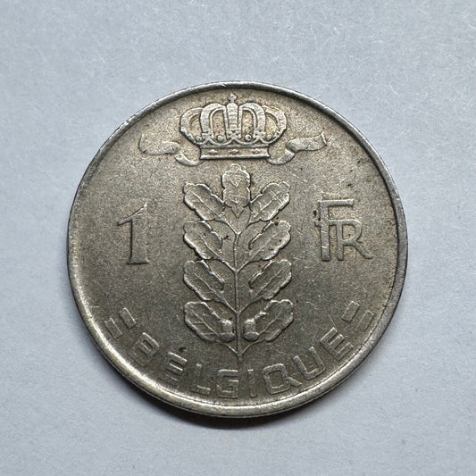 1951 Belgium 1 Franc - Beautiful Coin - #B-005