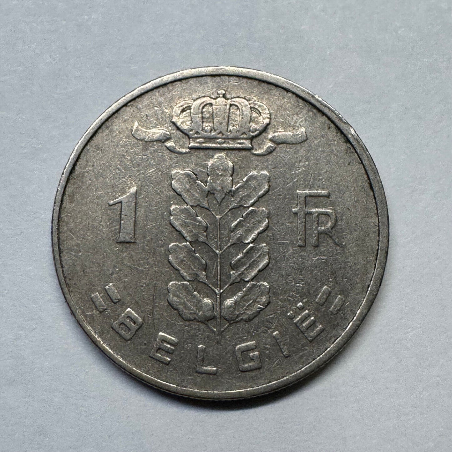1959 Belgium 1 Franc - Beautiful Coin - #B-023