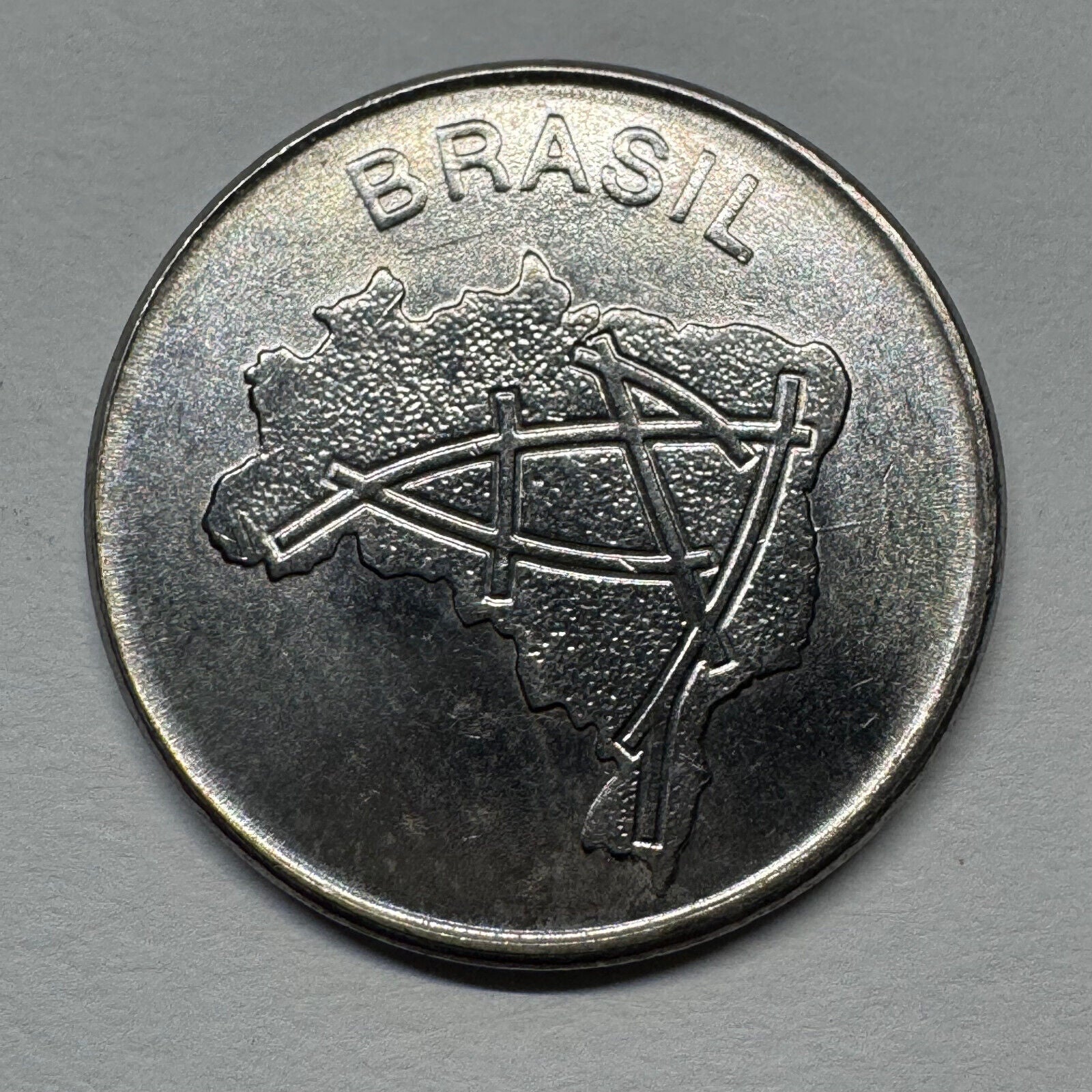 1984 Brazil 10 Cruzeiros - Beautiful Coin - Lot #B-044