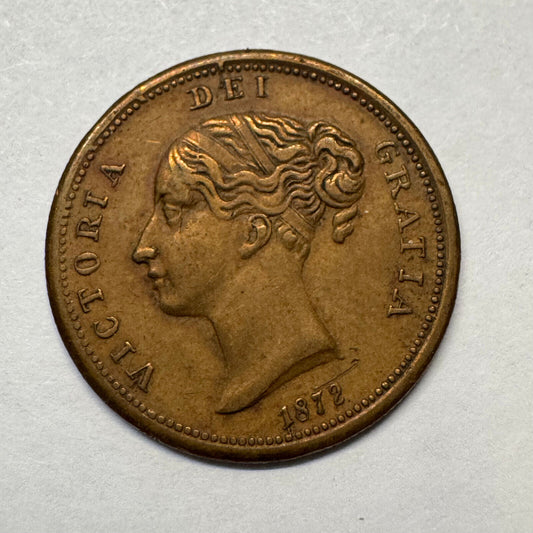 1872 UK The Prince of Wales Model 1/2 Sovereign - Token - #B-031